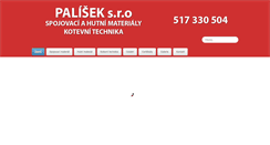 Desktop Screenshot of palisek.cz